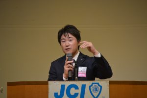 中津青年会議所　三宮洋平会長