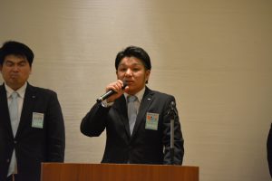 事務局　利根慎之輔事務局長 大分ブロック協議会の事務全般を担います。 サッカー好きの委員長ですが、事務局長として、大分ブロックの野球大会を盛り上げます。