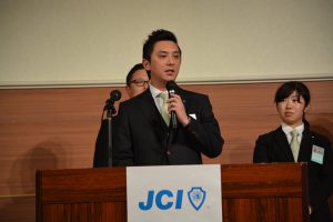 九州地区協議会　財政規則審査会議　伊規須清貞　議長 （宗像青年会議所より出向）