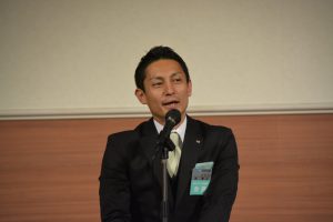 大分ブロック協議会　西貴之会長 （大分青年会議所から出向） ブロック会長公式訪問例会の総括をいただき、２０１７年度の運動に対する意気込みを改めて熱く語ってくださりました。