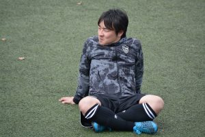 敗戦のショックの中、来年の優勝を胸に誓う赤川選手