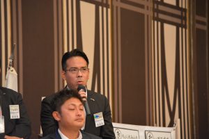 子ども育成委員会　山本利明　委員長 大分が誇る全国企業であるジョイフルをご紹介くださりました。