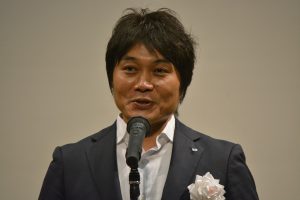 主管青年会議所である別府青年会議所　森憲司　理事長による挨拶