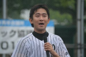 MVPの喜多嶋選手 辛島キャプテンから、次年度以降のキャプテンに指名されました。