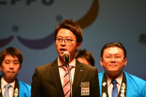 次年度ブロック大会開催に向けて、川北理事長が意気込みを語りました。