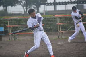 決勝でも強打を炸裂させた岡村選手