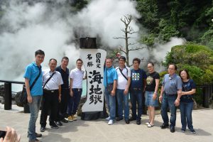 大分といえば温泉！ ということで、別府地獄めぐりをご案内させていただきました。