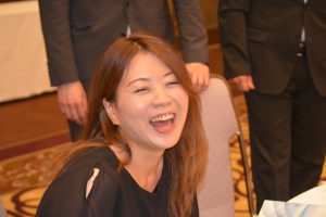 交流会の様子⑬ 多くの笑顔が見られた交流会でした。